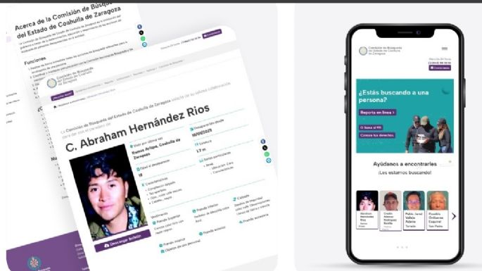 Coahuila contará con una plataforma para el Registro Estatal de Desaparecidos