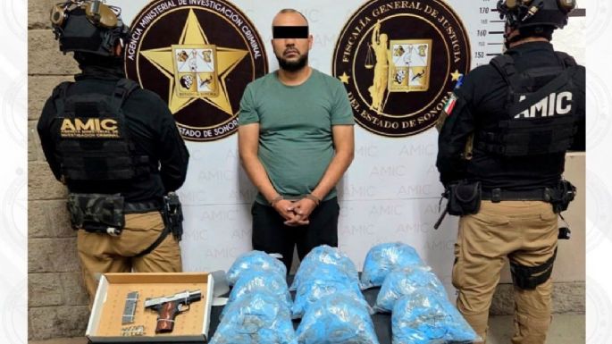 Estrategia de Durazo sostiene cero impunidad: asegurado “El Duque”, presunto líder de célula delictiva en Hermosillo