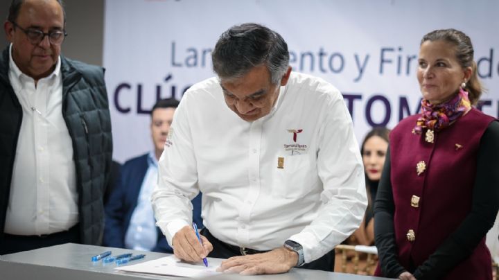 Consolida Tamaulipas su competitividad; lanza Clúster Automotriz