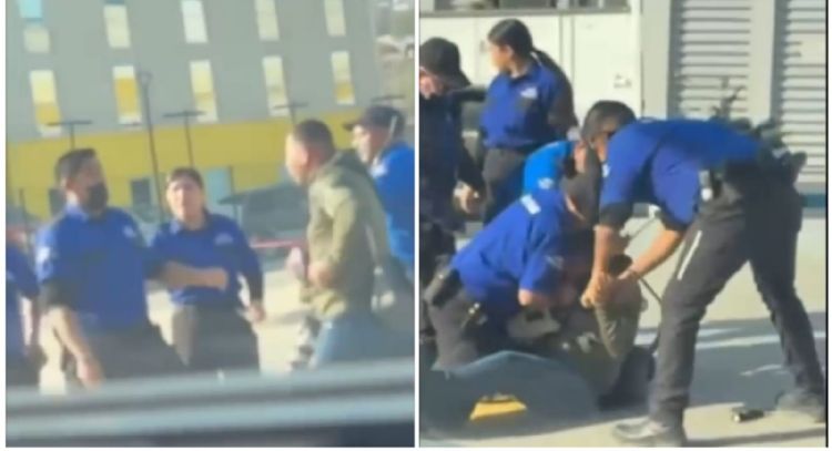 Guardias de seguridad privada agreden a fotoperiodista que cubría homicidio doble en Tijuana (Video)