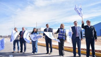 Maru Campos cumple a los juarenses con entrega de la prolongación de avenida de Las Torres