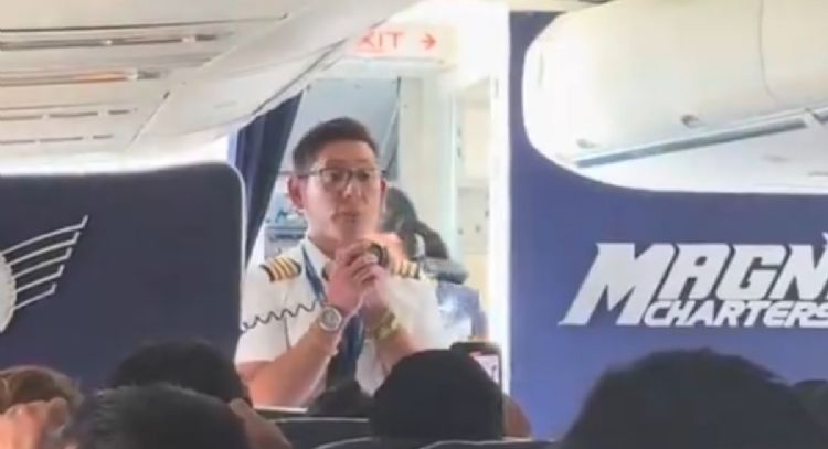 Piloto de Magnicharters secuestra un avión en el AICM tras ser despedido (Video)