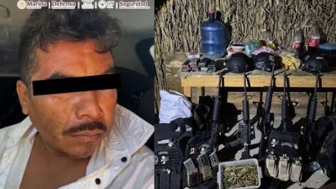 Detienen a “El Cali”, principal proveedor de armas de célula delictiva de “Los Cromos”