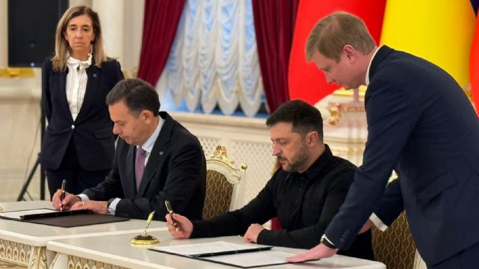 Ucrania y Portugal anuncian la fabricación conjunta de drones marítimos