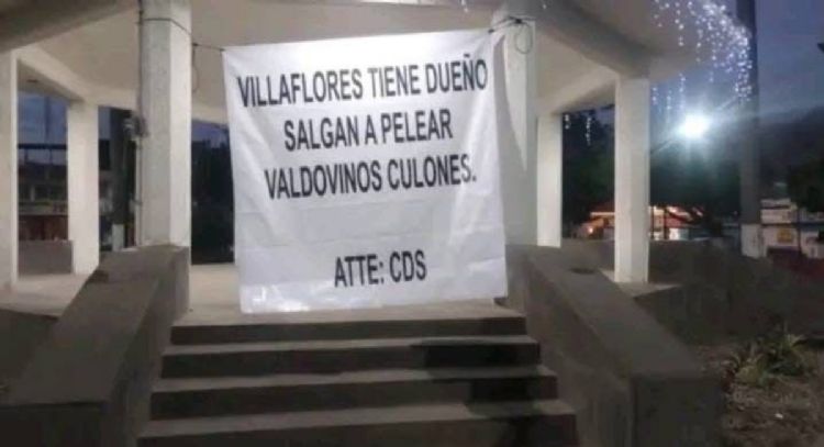 El Cártel de Sinaloa cuelga narcomantas contra el CJNG y a su filial en Chiapas y Guatemala