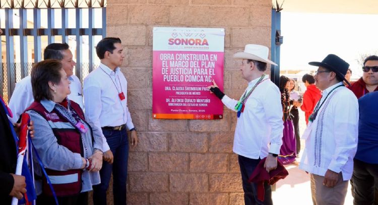 Gobernador Durazo, titular del INPI y autoridades Seris consolidan avances del Plan de Justicia