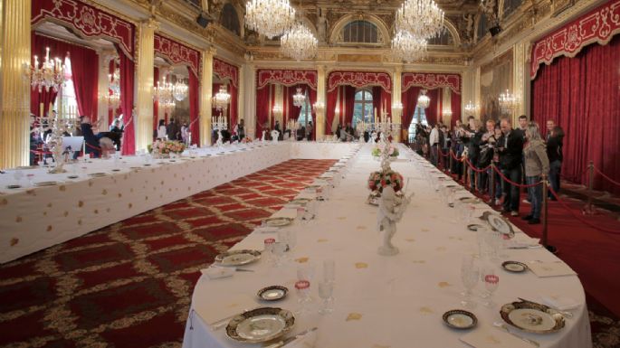 Detienen a un trabajador del palacio del Elíseo por robar vajilla valorada en miles de euros