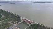 Foto ilustrativa de la nota titulada: Inicia desfogue de la presa El Cuchillo, en Nuevo León, para pagar deuda de agua a EU