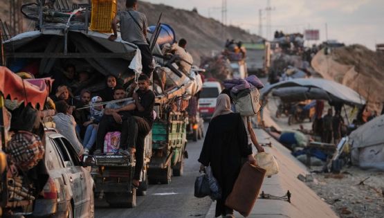 Desplazamientos de los gazatíes