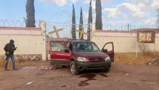 Grupo armado pretendía usar una escuela como campamento; hay dos policías heridos