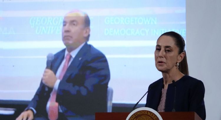 Calderón le ganó en el arranque: Sheinbaum presenta en 2025 una economía más débil