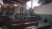 Foto ilustrativa de la nota titulada: Menor provoca incendio en parroquia tras lanzar cohete en Morelos