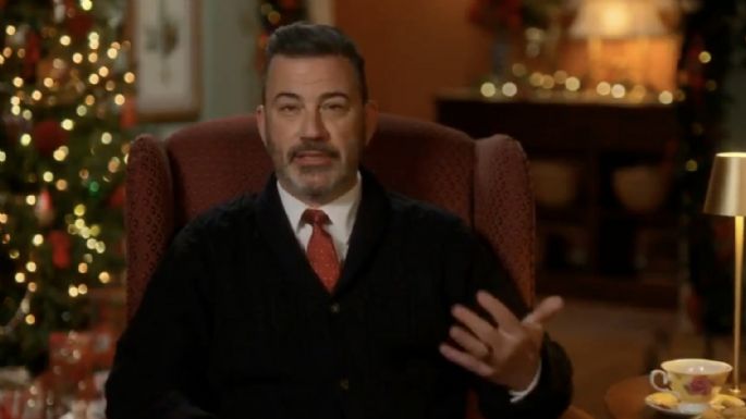 Jimmy Kimmel bromea sobre Trump y el fascismo en “mensaje navideño alternativo”