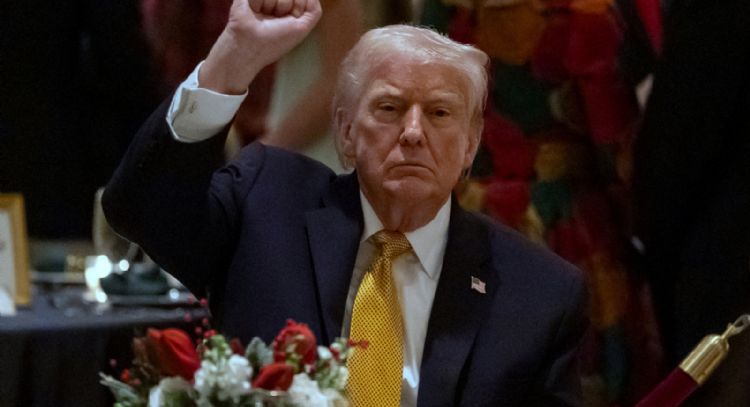 Trump aprovecha su mensaje de Navidad para atacar a "la escoria de la izquierda radical"