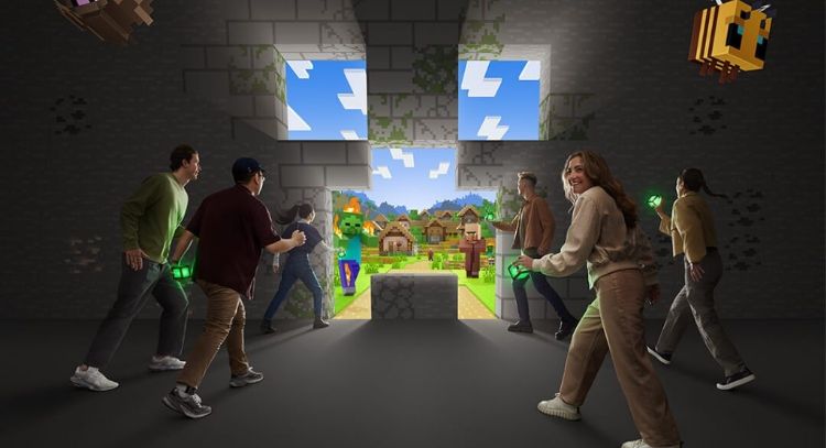Minecraft llega a México con la primera experiencia inmersiva a gran escala del videojuego