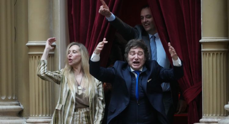 Triunfo de Milei en el Congreso; senado aprueba primer presupuesto nacional de su gestión