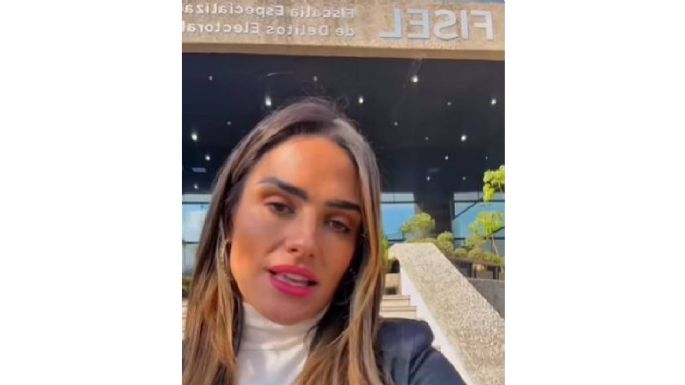 Alessandra Rojo de la Vega denuncia la difusión de sus datos personales ante la FISEL