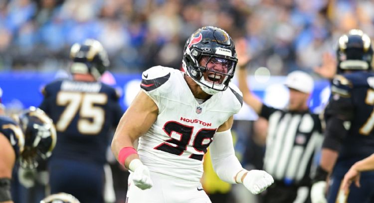 Texans aseguran tercer pasaje consecutivo a playoffs con victoria sobre Chargers