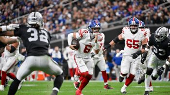 Raiders están en posición para la primera selección del draft tras derrota ante Giants