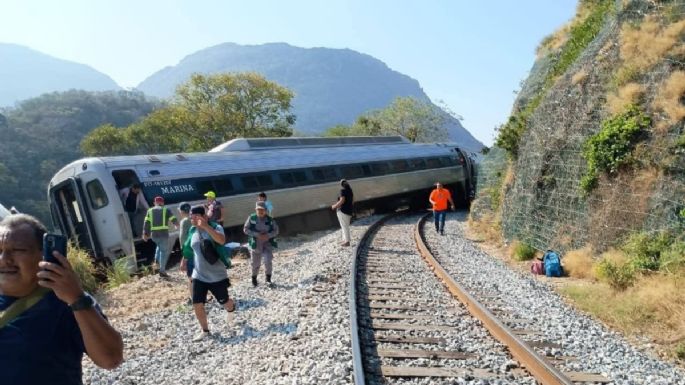 Descarrila tren del Corredor Interoceánico en Nizanda, Oaxaca