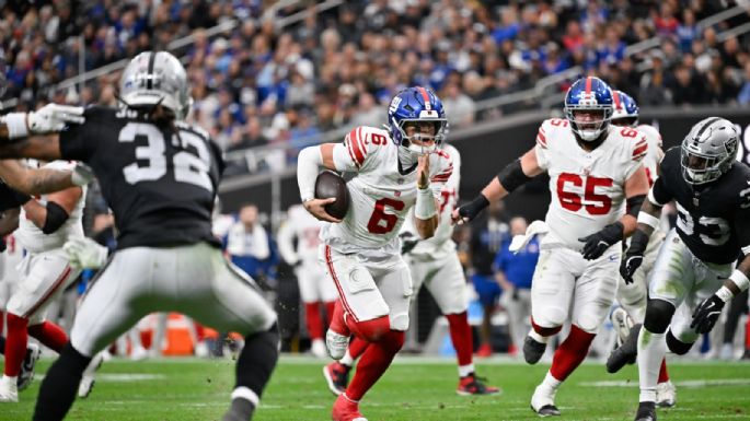 Raiders están en posición para la primera selección del draft tras derrota ante Giants