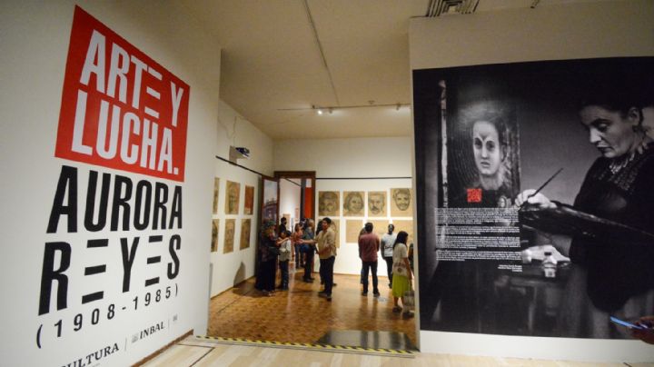 El “Arte y Lucha” de la muralista Aurora Reyes en Casa Chihuahua