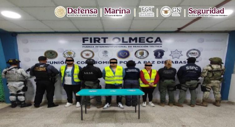 Detienen en Tabasco a “Luki”, objetivo prioritario y presunto jefe de plaza de grupo criminal