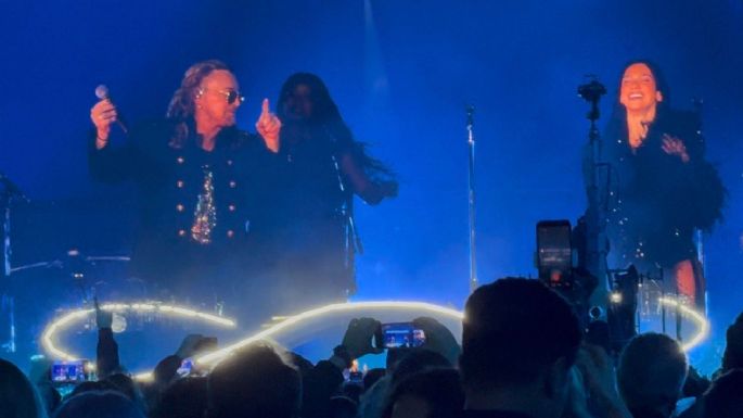 “Oye mi amor”, la sorpresa de Dua Lipa a dúo con Fher de Maná en su segunda fecha en México (Video)