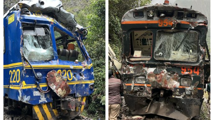 Al menos 15 heridos tras choque de dos trenes en vía férrea rumbo a Machu Picchu (Video)