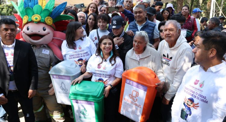 Brugada encabeza arranque de campaña para separación de residuos en CDMX