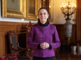 En mensaje de Año Nuevo, Sheinbaum desea “amor a sus familias, al prójimo y a nuestra patria”