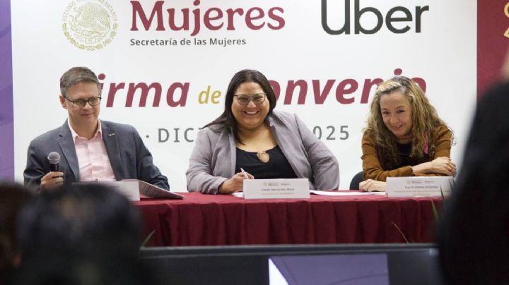 Secretaría de las Mujeres acuerda con Uber donar 18 mil viajes