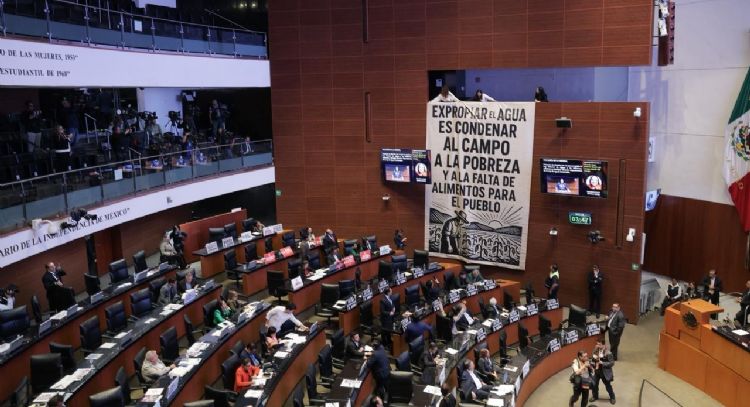 En fast track y sin cambiar una coma, la 4T en el Senado consuma la polémica Ley de Aguas