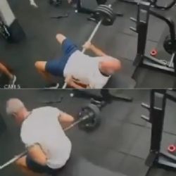 Muere hombre en gimnasio de Brasil; le cae barra encima del pecho (Video)