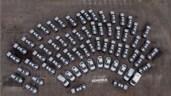 Gobernador Durazo amplía la fuerza policial en 21 municipios con nuevas unidades y más elementos