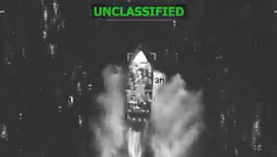 En medio de escrutinio del Capitolio, el Pentágono destruye otra embarcación en el pacífico