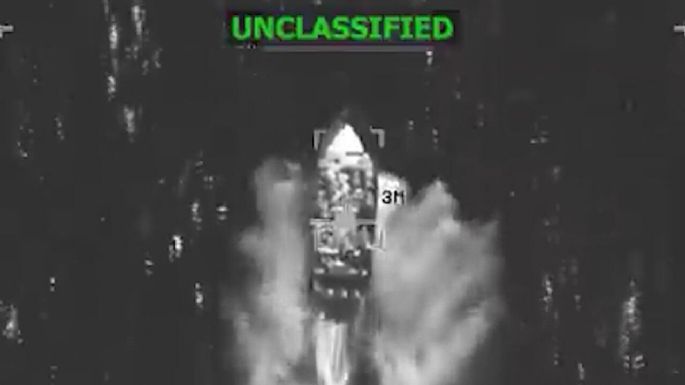 En medio de escrutinio del Capitolio, el Pentágono destruye otra embarcación en el pacífico