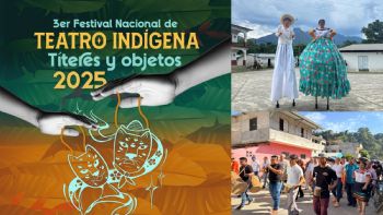 Festival Nacional de Teatro Indígena en Oxolotán, Tabasco, y más...