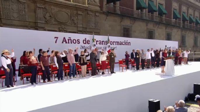 EN VIVO: Claudia Sheinbaum encabeza el mitin “Siete años de transformación”