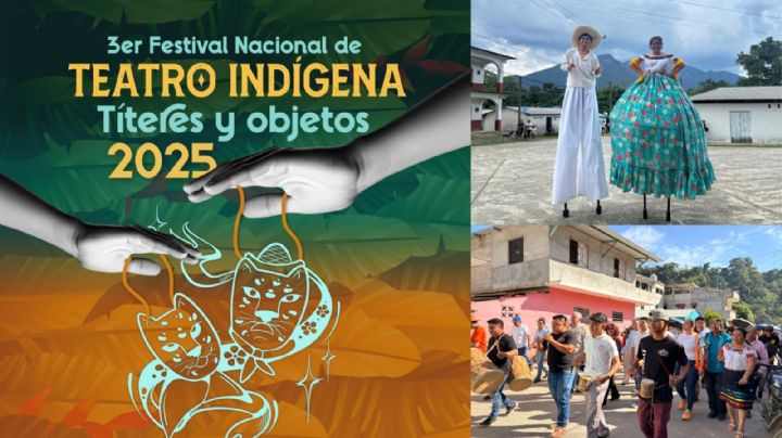 Festival Nacional de Teatro Indígena en Oxolotán, Tabasco, y más...