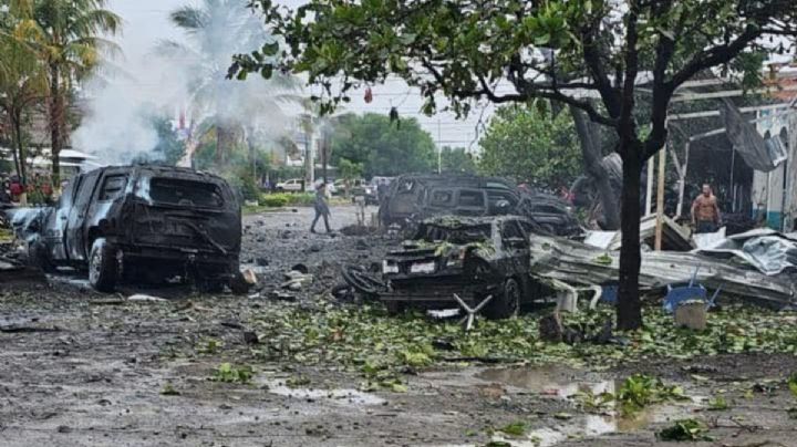 Número de muertos por explosión de coche bomba en Coahuayana, Michoacán, aumenta a cinco