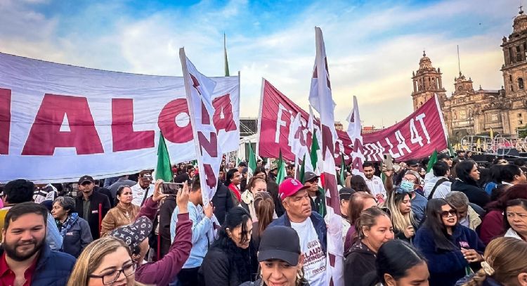 Gobierno de Sinaloa boletina viaje de simpatizantes de la 4T a la CDMX