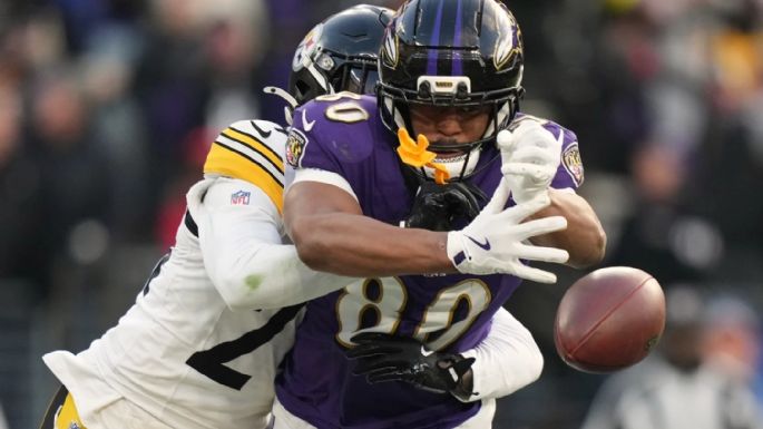 Los Ravens pierden el primer lugar de la AFC Norte tras caer 22-27 contra los Steelers