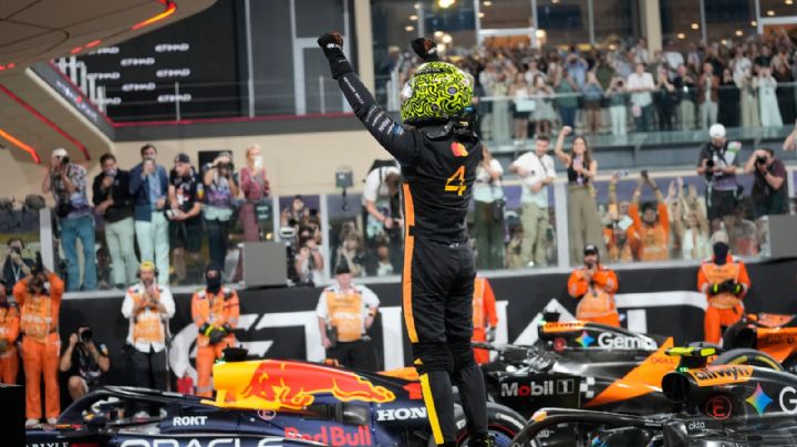 Lando Norris de McLaren gana su primer título de F1 tras terminar tercero en el GP de Abu Dabi
