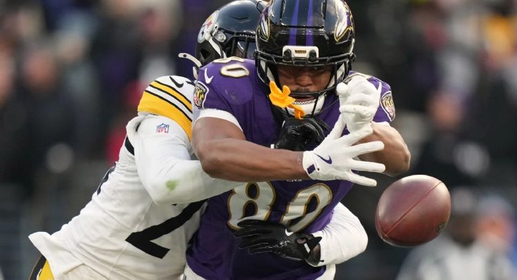 Los Ravens pierden el primer lugar de la AFC Norte tras caer 22-27 contra los Steelers