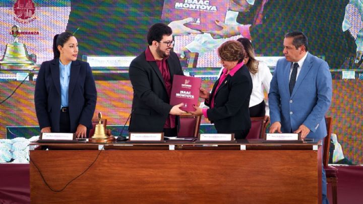 Alcalde Isaac Montoya rinde su primer informe de gobierno; presume inversión en obra pública