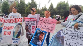 Piden a Sheinbaum aceptar asistencia internacional para frenar crisis de desapariciones