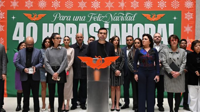 MC solicita periodo extraordinario para legislar reforma laboral de 40 horas