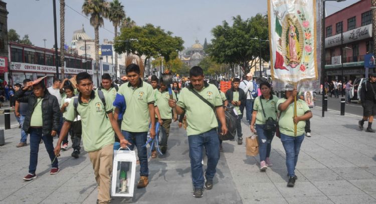Así es el operativo en la Basílica de Guadalupe para la llegada de peregrinos