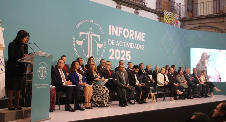 Presidenta del TJACDMX presume “unidad interna” al rendir su último informe